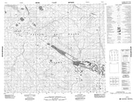 068D11 No Title Canadian topographic map, 1:50,000 scale