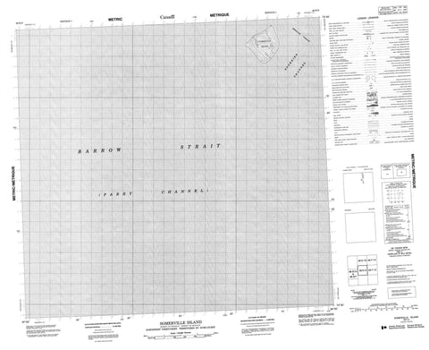 068E09 Somerville Island Canadian topographic map, 1:50,000 scale