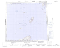 068E Lowther Island Canadian topographic map, 1:250,000 scale