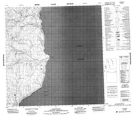 068H15 Rapid Point Canadian topographic map, 1:50,000 scale