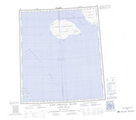 069C King Christian Island Canadian topographic map, 1:250,000 scale