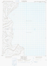 069E05 Fisher Island Canadian topographic map, 1:50,000 scale