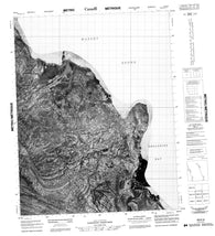 069E09 No Title Canadian topographic map, 1:50,000 scale