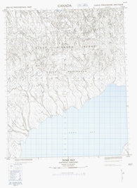 069F05 Dome Bay Canadian topographic map, 1:50,000 scale