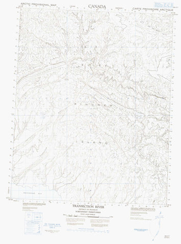 069F07 Transection River Canadian topographic map, 1:50,000 scale