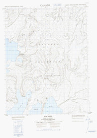 069F13 Isachsen Canadian topographic map, 1:50,000 scale