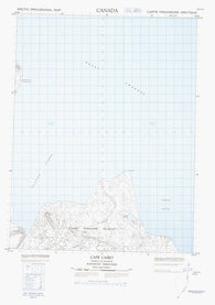 069F16 Cape Cairo Canadian topographic map, 1:50,000 scale