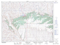 072E09 Elkwater Lake Canadian topographic map, 1:50,000 scale