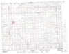 072F09 Shaunavon Canadian topographic map, 1:50,000 scale