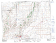 072F10 Dollard Canadian topographic map, 1:50,000 scale