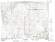 072F11 Fairwell Creek Canadian topographic map, 1:50,000 scale