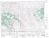 072F12 Hungerford Lakes Canadian topographic map, 1:50,000 scale