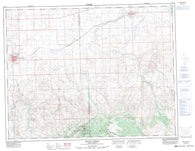 072F14 Maple Creek Canadian topographic map, 1:50,000 scale