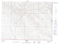 072G01 Canopus Canadian topographic map, 1:50,000 scale