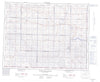 072G Wood Mountain Canadian topographic map, 1:250,000 scale