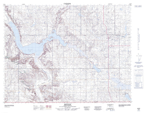 072H02 Minton Canadian topographic map, 1:50,000 scale