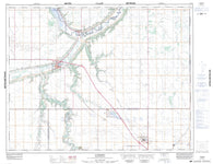 072I10 Lumsden Canadian topographic map, 1:50,000 scale