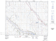 072I13 Aylesbury Canadian topographic map, 1:50,000 scale
