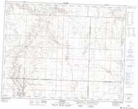 072J04 Wymark Canadian topographic map, 1:50,000 scale