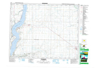 072J15 Riverhurst Canadian topographic map, 1:50,000 scale