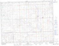 072K07 Verlo Canadian topographic map, 1:50,000 scale