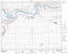 072K13 Leader Canadian topographic map, 1:50,000 scale