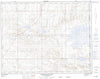 072L01 Many Island Lake Canadian topographic map, 1:50,000 scale