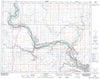072L13 Wardlow Canadian topographic map, 1:50,000 scale
