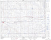 072M08 Sibbald Canadian topographic map, 1:50,000 scale