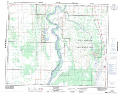 072O15 Dundurn Canadian topographic map, 1:50,000 scale