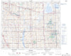 072P Wynyard Canadian topographic map, 1:250,000 scale