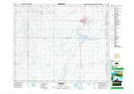 073A03 Humboldt Canadian topographic map, 1:50,000 scale