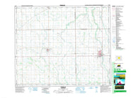 073A16 Tisdale Canadian topographic map, 1:50,000 scale