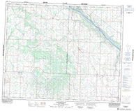 073B05 Sonningdale Canadian topographic map, 1:50,000 scale