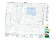 073B11 Hafford Canadian topographic map, 1:50,000 scale