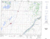 073B15 Blaine Lake Canadian topographic map, 1:50,000 scale
