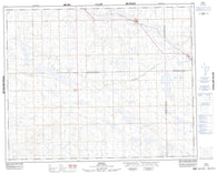 073C04 Denzil Canadian topographic map, 1:50,000 scale