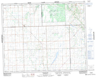 073C10 Rockhaven Canadian topographic map, 1:50,000 scale