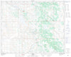 073D07 Czar Canadian topographic map, 1:50,000 scale