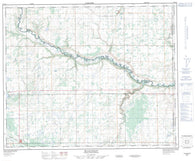 073D16 Mclaughlin Canadian topographic map, 1:50,000 scale