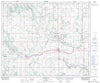 073E06 Mannville Canadian topographic map, 1:50,000 scale