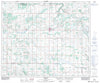 073E11 Myrnam Canadian topographic map, 1:50,000 scale