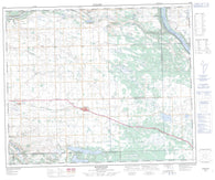 073F03 Maidstone Canadian topographic map, 1:50,000 scale