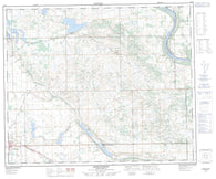 073F05 Greenstreet Canadian topographic map, 1:50,000 scale