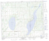 073F10 Brightsand Lake Canadian topographic map, 1:50,000 scale