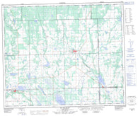 073F11 St Walburg Canadian topographic map, 1:50,000 scale