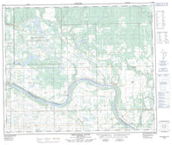 073F12 Frenchman Butte Canadian topographic map, 1:50,000 scale