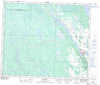 073G14 Big River Canadian topographic map, 1:50,000 scale