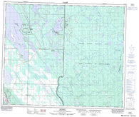 073G15 Bodmin Canadian topographic map, 1:50,000 scale