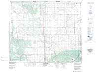 073H05 Henribourg Canadian topographic map, 1:50,000 scale